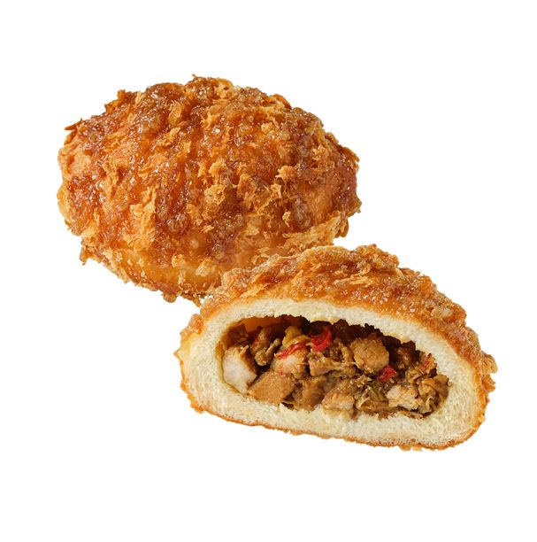 남해마늘로 만든 마늘치킨 고로케